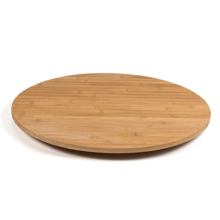 Custom Personalised Eco Large Chop Bamboo  Boards  Lazy Susan Round