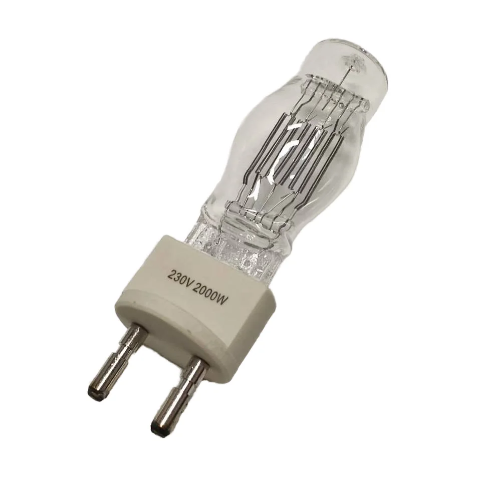G22 230V2000W студийная сценическая галогенная кварцевая лампа