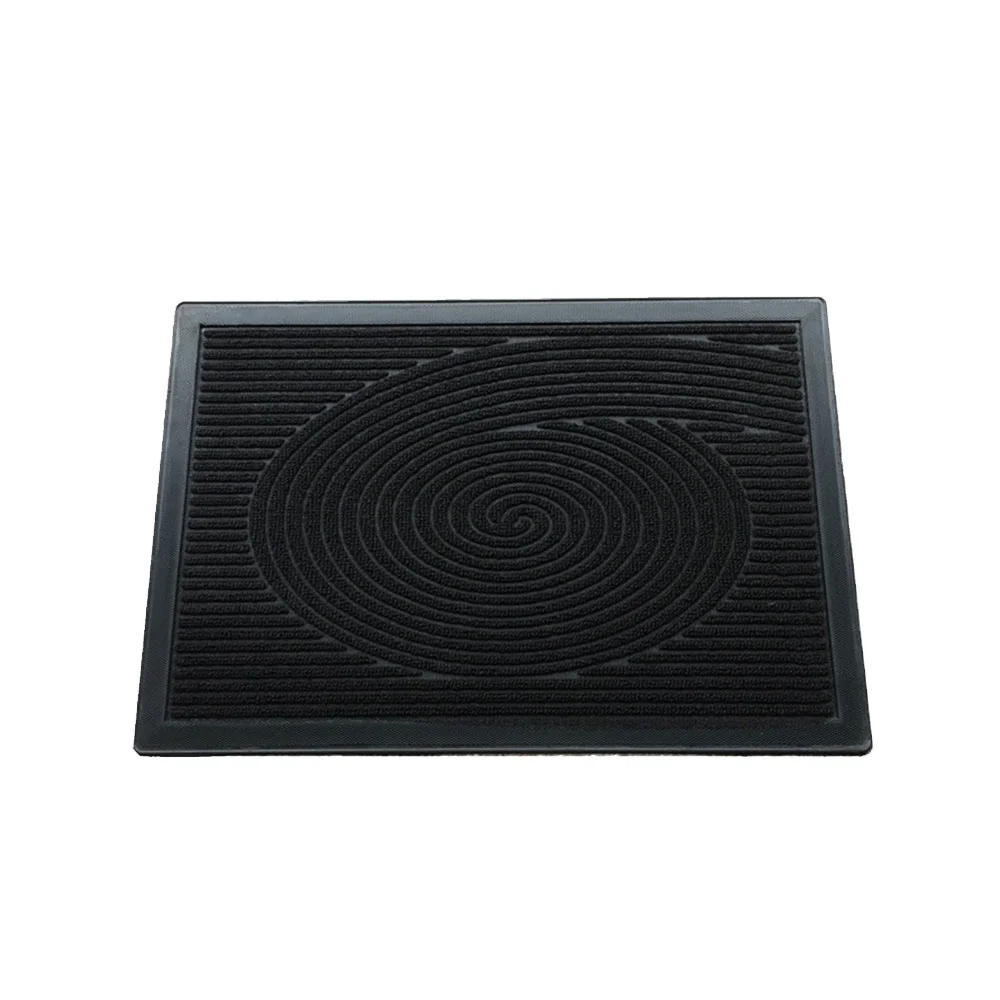 pp entrance rubber edge doormat with high quality