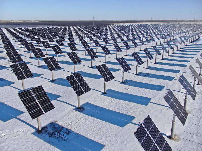 Dual Axis Solar Tracking System with easy installation for Improving Power Generation