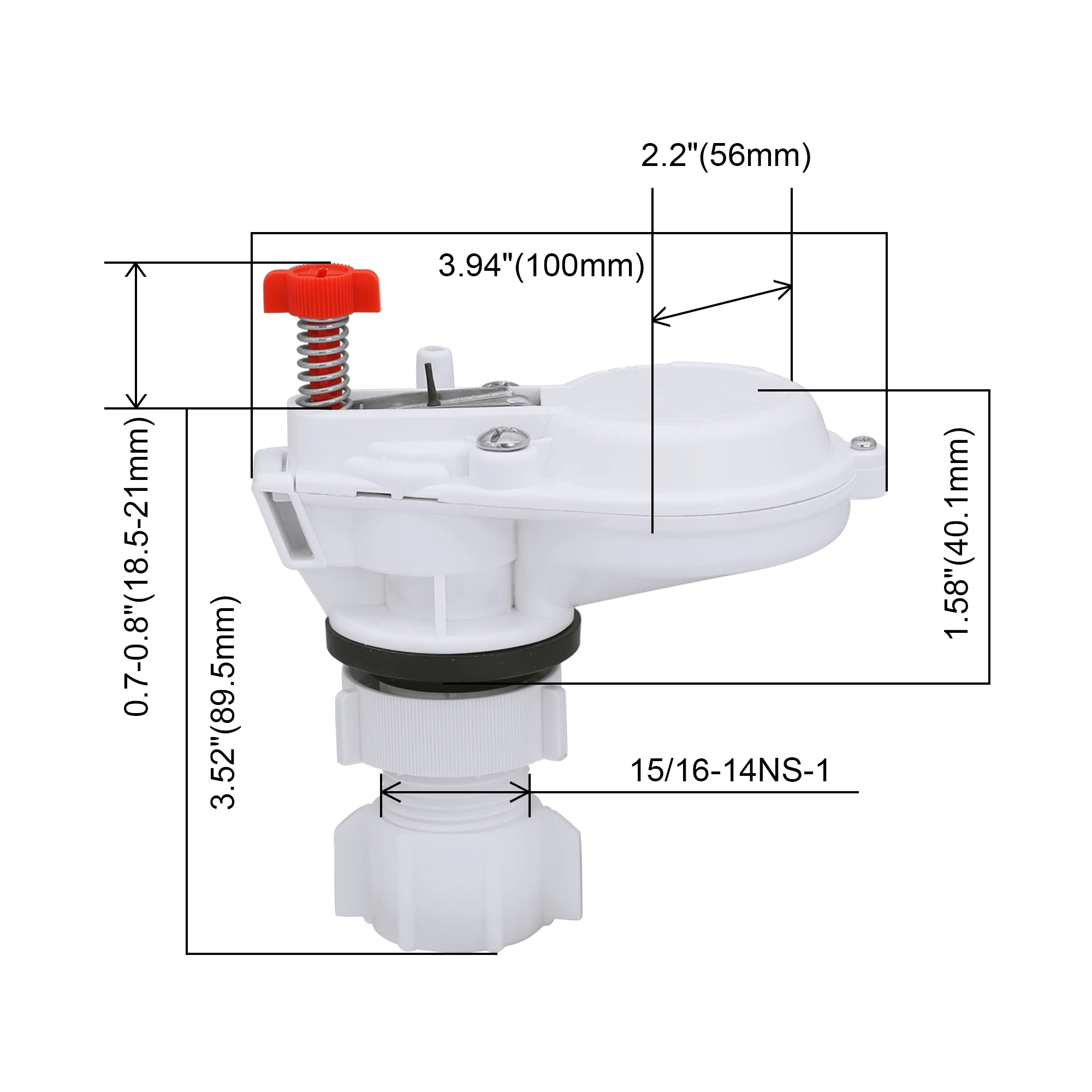 Factory direct sale Anti-Siphon Filling Inlet Valve Toilet Cistern Fill Valve