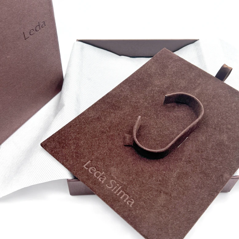 Custom luxury high-end belt gift packaging box art paper sliding drawer box for packing belt tie purse