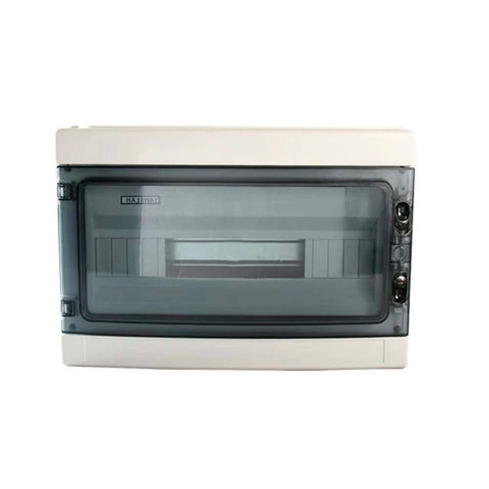 IP65 Waterproof dustproof ABS Plastic Shell combiner box Electric Distribution Box HA 4 to HA 24 Ways