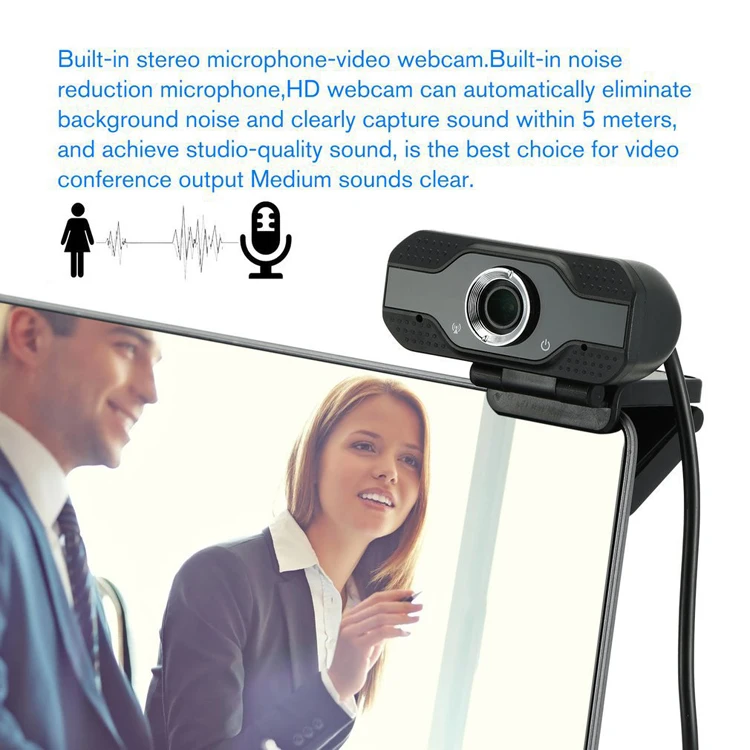 Hot selling 1080p webcams usb camera with microphone hd webcam 1080 wide view angle live pc computer camera