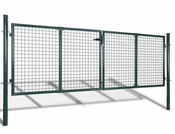  100x180 см оцинкованные сварные панели забора для дома и сада с замком безопасности украшения ограждения Европейский садовый гарнитор