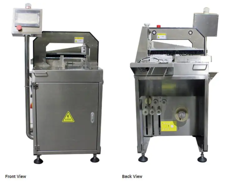 plastic box  turning and banding machine suited for the food and medical industry
