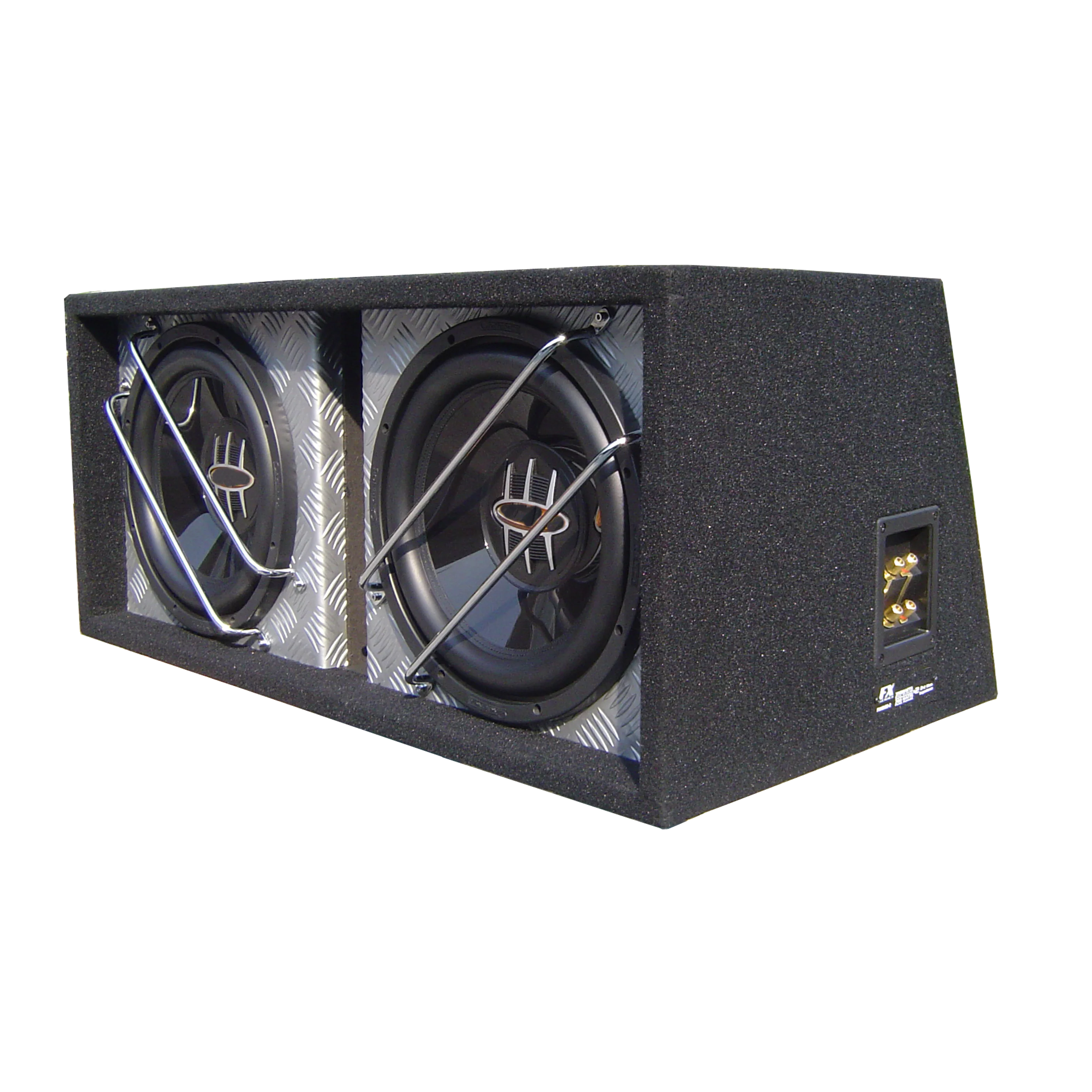 Passive Subwoofer Enclosures MDF Speaker Box Vented Speaker Box For Vehicle Enclosure Double Woofers