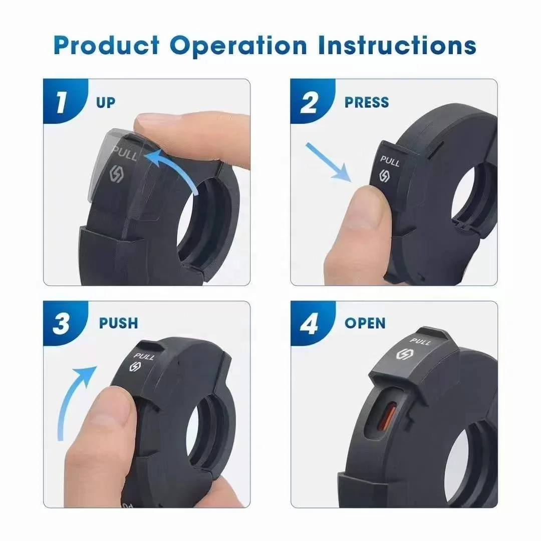 QC3.0 PD 12 V Water Proof USB A+C Mobile Motorcycle Usb Phone Charger For Handlebar Mount