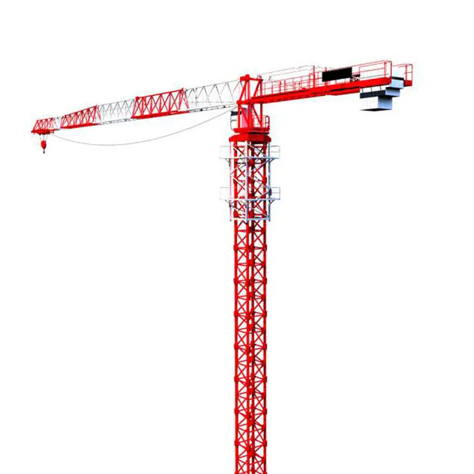 8 ton 60m jib length Flat-top Tower Crane PT6013-8  price for sale