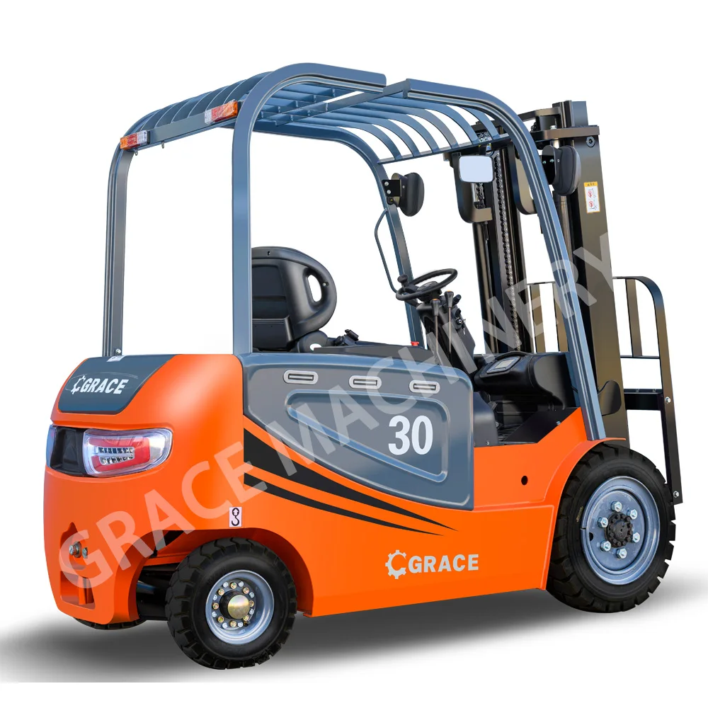 Hydraulic Small electric forklift 1ton 1.5ton 2 ton Smart Truck battery Powered forklift for sale