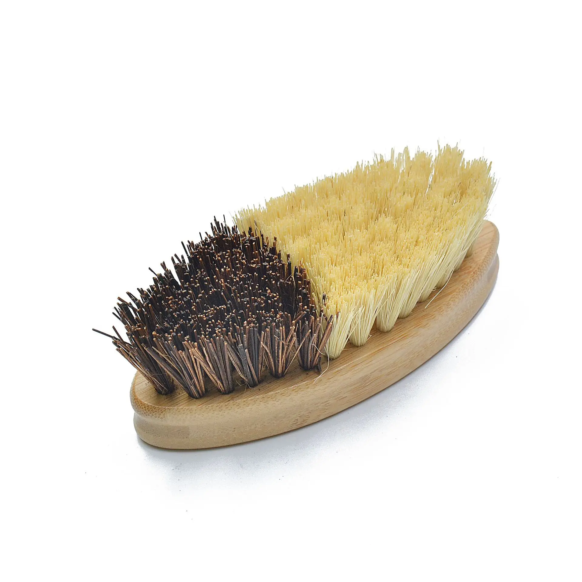 
Wooden Bamboo Sisal Vegetable And Fruit Brush Kitchen Cleaning Brush 