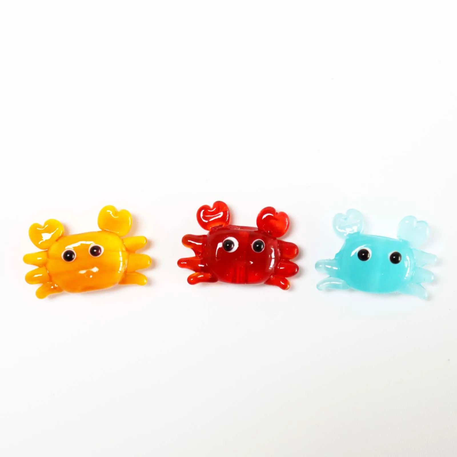 lampwork crab glass bead necklace beads for jewelry making