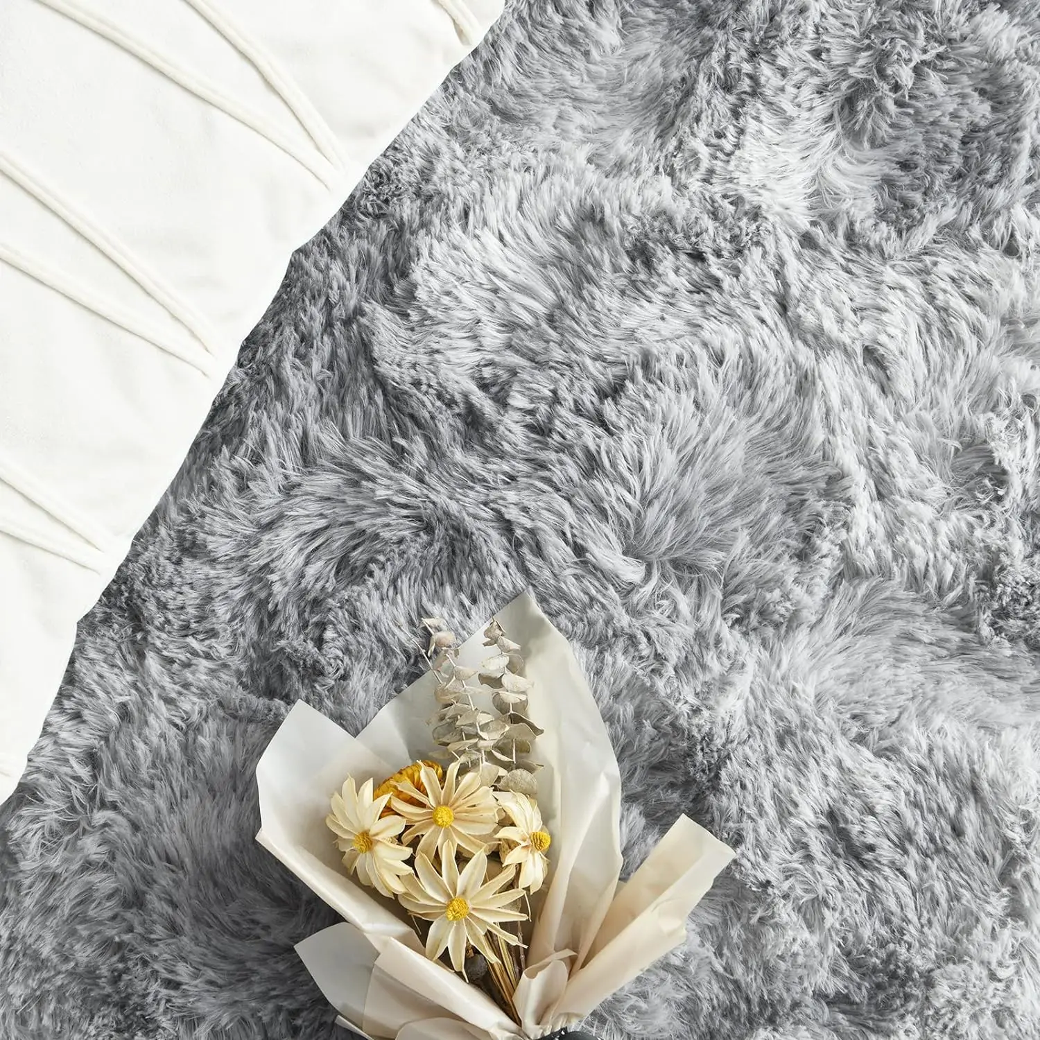 PV Fur Fluffy Rugs large living room carpets Sheepskin Soft High pile Plush carpet Furry floor mat Cozy Luxury Indoor area rug