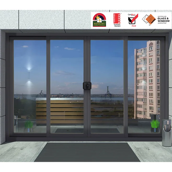 Exterior Conceal Stacking Door Sliding Patio Door Aluminium Hidden Glass Pocket Slide Doors Inside The Wall