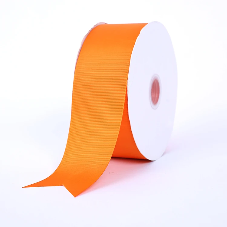 Factory customization Print 3inch bows custom logo personalized logo ribbon wrapping christmas ribbon custom ribbon with logo