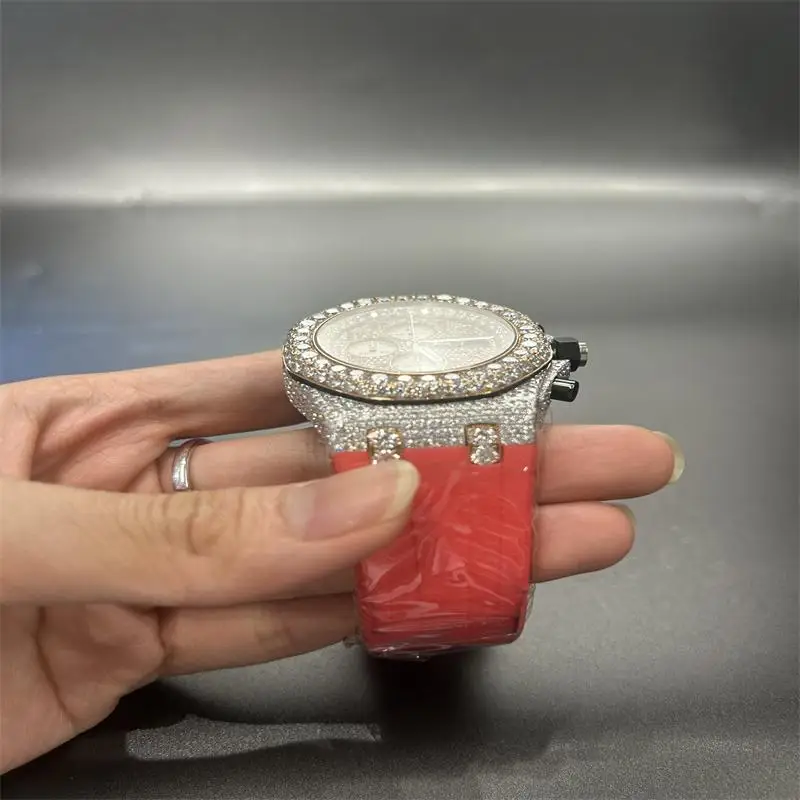 Бриллиантовые часы Vvs Moissanite