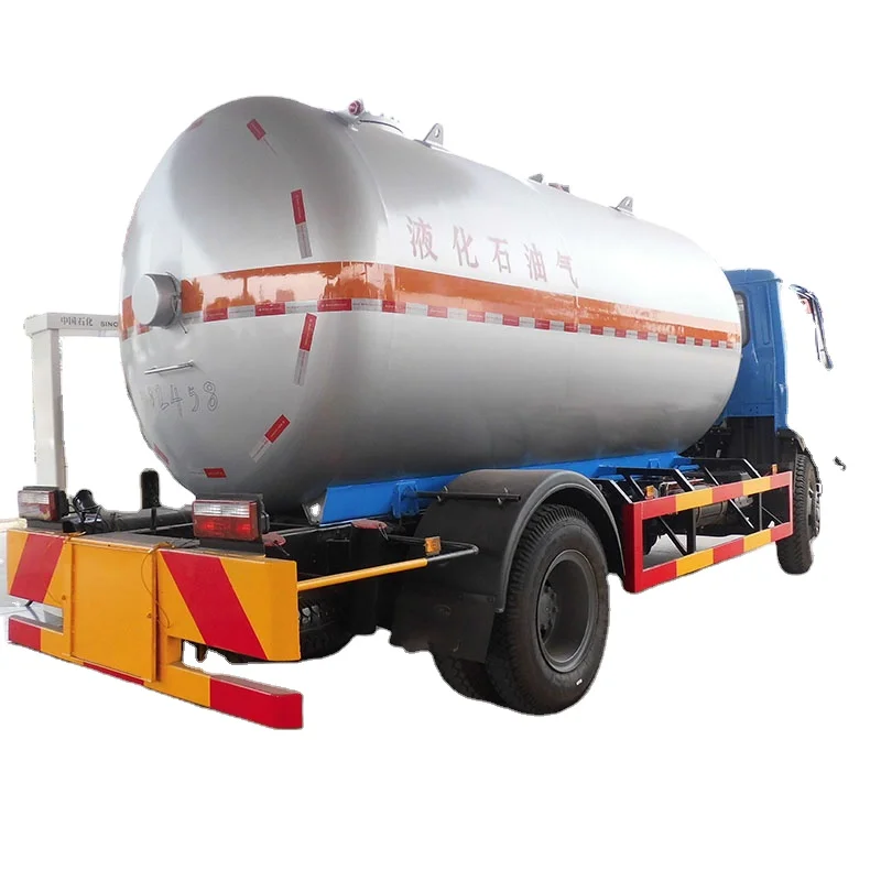 DONGFENG 4x2 6 колес 15000 л 15 м3 транспортное средство для Перевозки сжиженного нефтяного газа транспортер перевозки
