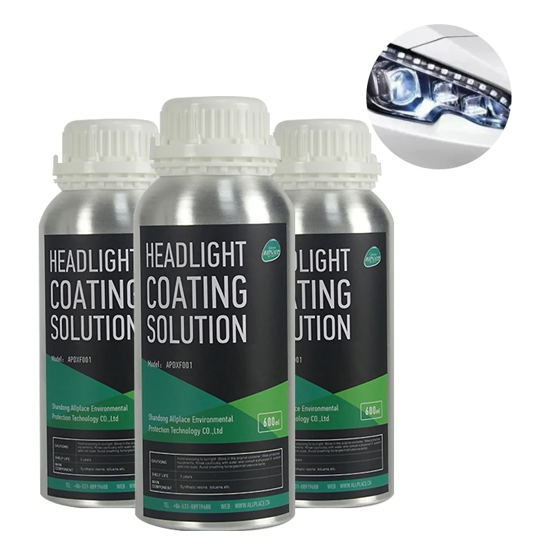 Жидкое УФ-покрытие для ремонта автомобильных фар