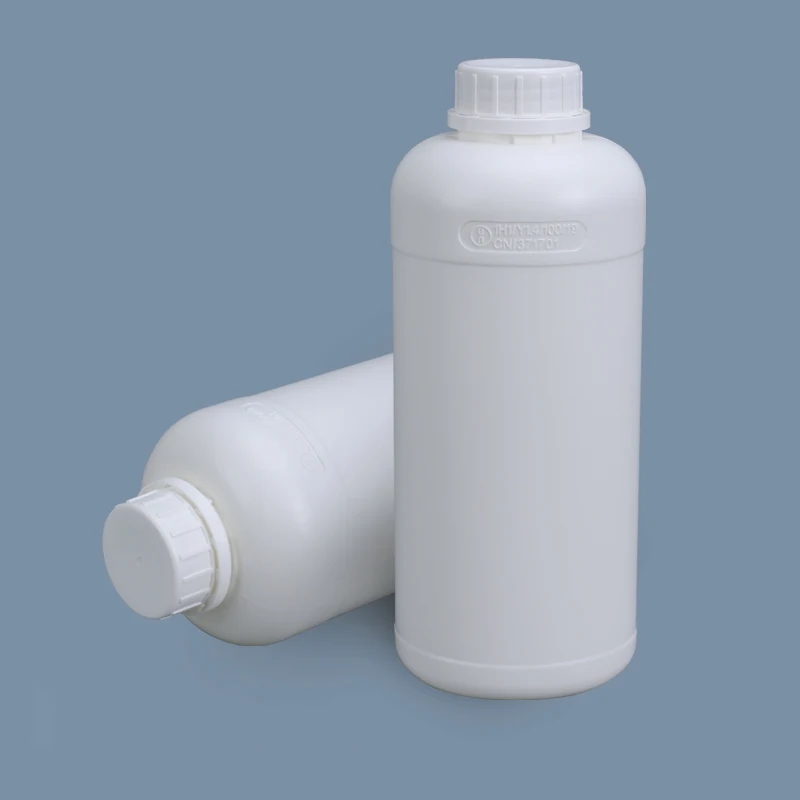 1liter High Quality Empty Plastic Fluoride Bottle For Packaging Chemicals Sale