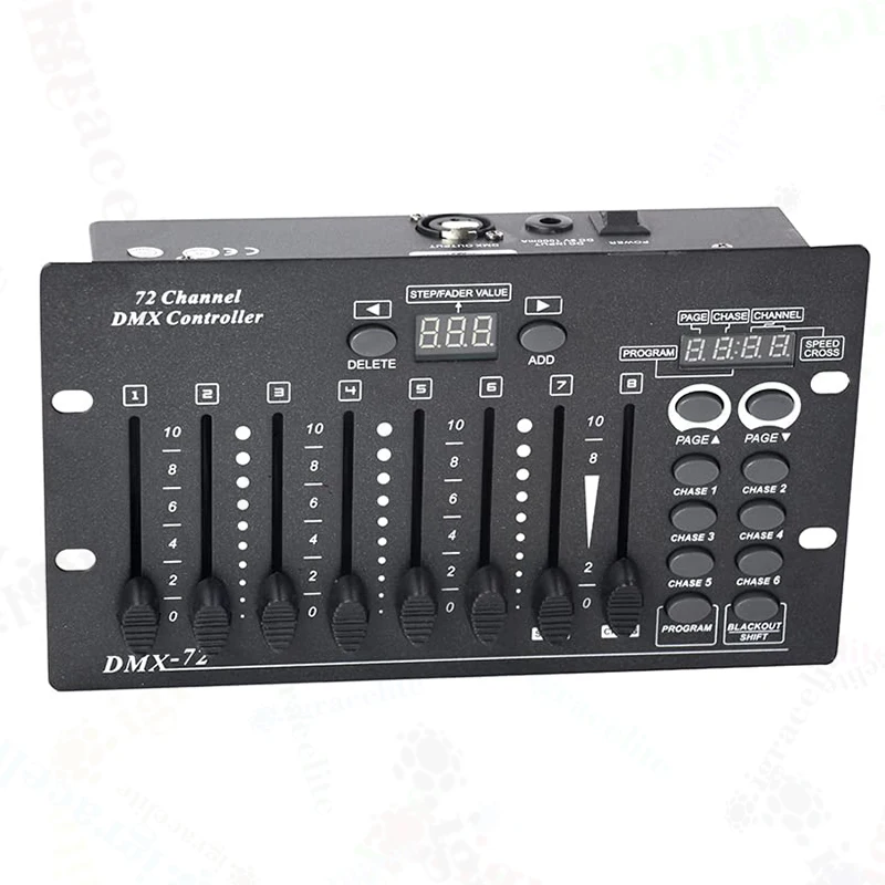 Портативный контроллер Igracelite Mini DMX512 72-канальная консоль DMX