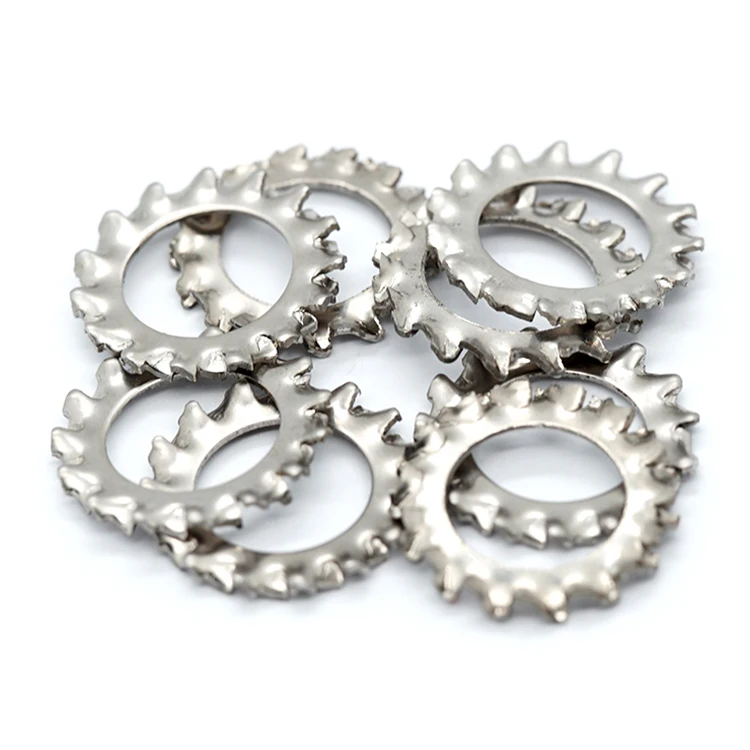 Factory Direct Application Heavy Industry External Teeth Star Lock Washers