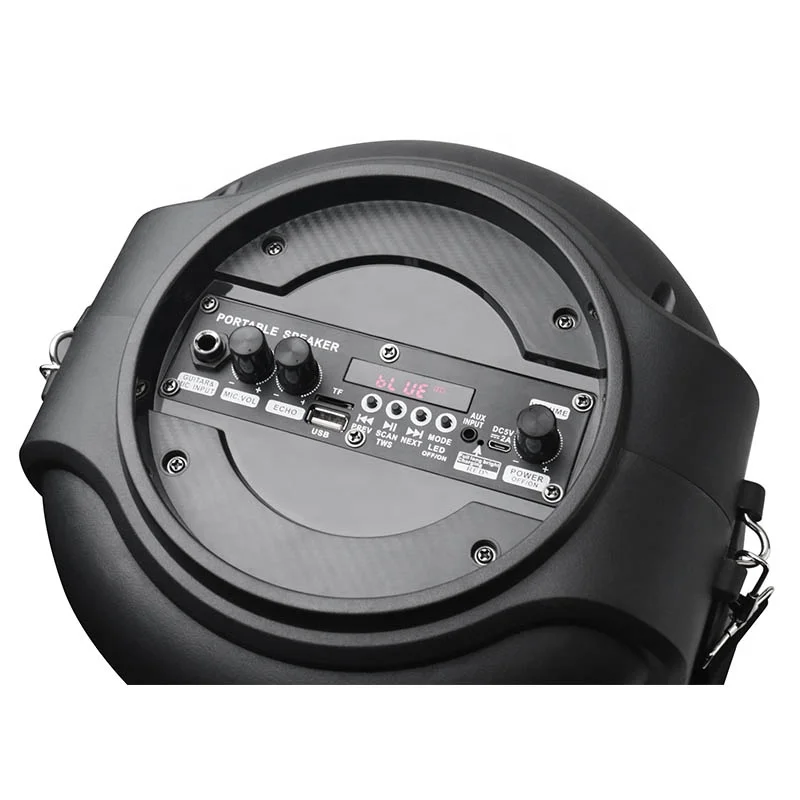 PARLANTE PORTATIL CON SUBWOOFER DE 8 10 12 15 PULGADAS Karaoke Usb Luz Led