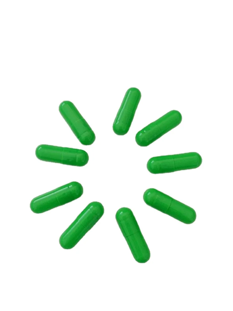 China factory price empty hard gelatin capsule  Color size 00 capsule customized printing logo