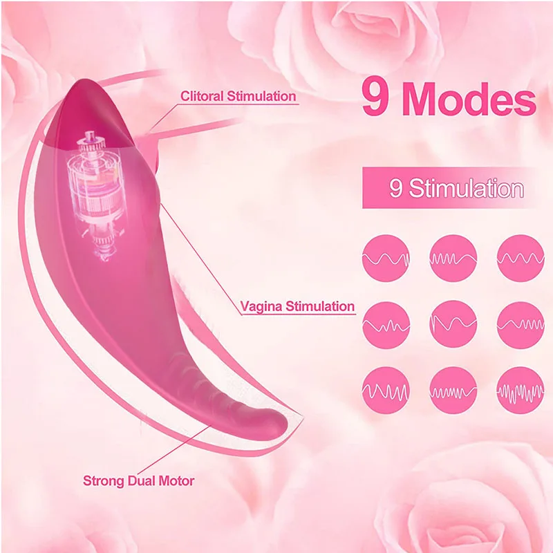 Vulva Jump Egg APP Control Multi Frequency Silicone Waterproof Clit Wearable Vibrating Egg