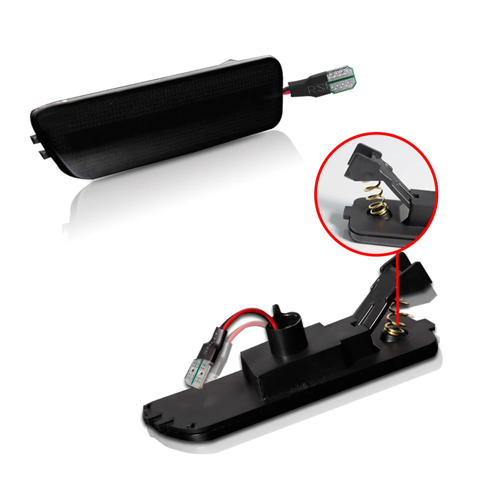 Front Bumper KaizenSide Marker Amber Yellow Lamps LED For Volkswagen MK4 Golf GTI R32 Rabbit Jetta(1999-2005 ) Turn Signal Light