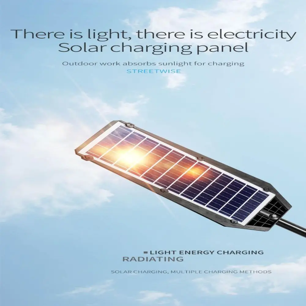 High Lumen All in One Integrated Solar Street Outdoor Light 1000W 1200W 1800W