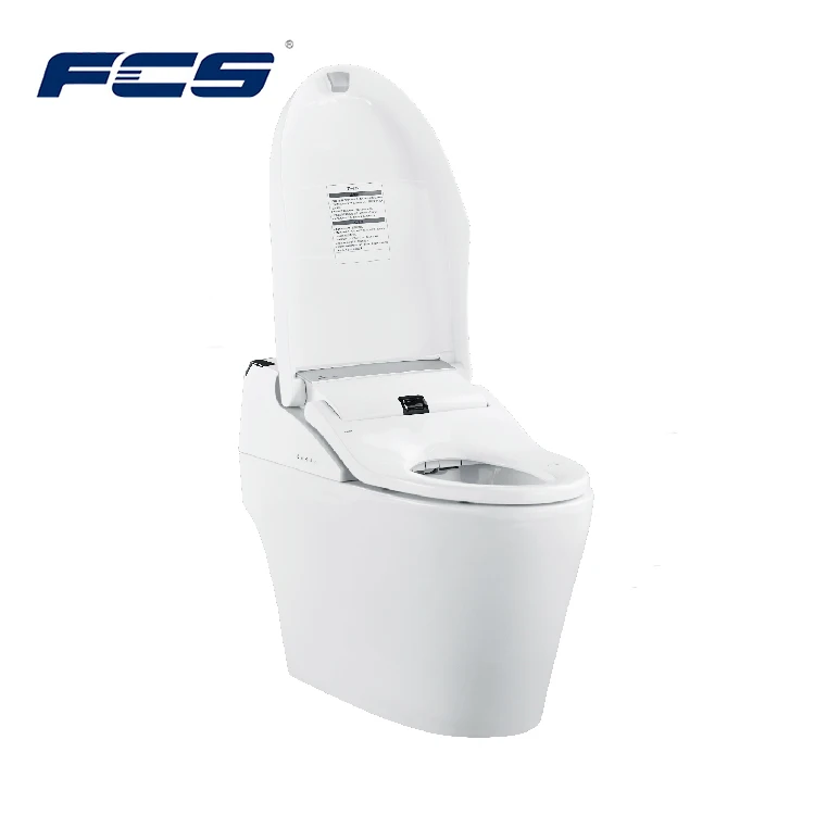 Best Selling Us Certified High Quality White Electric Tankless Toilet Bowl Smart Toilet