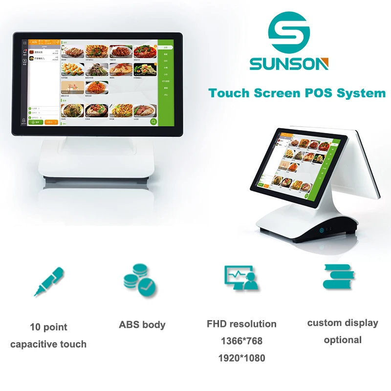 Touch Screen Pos Machine Cash Register Hardware All In One Mobile Android Pos Terminal Point Of Sales Systems