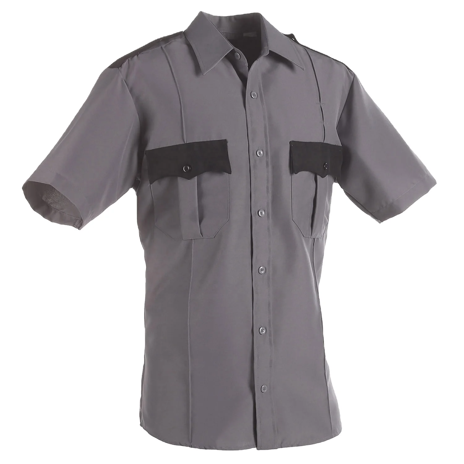 Unisex Short Sleeve Button Down Shirt Law Enforcement Security Guard Uniform Shirts