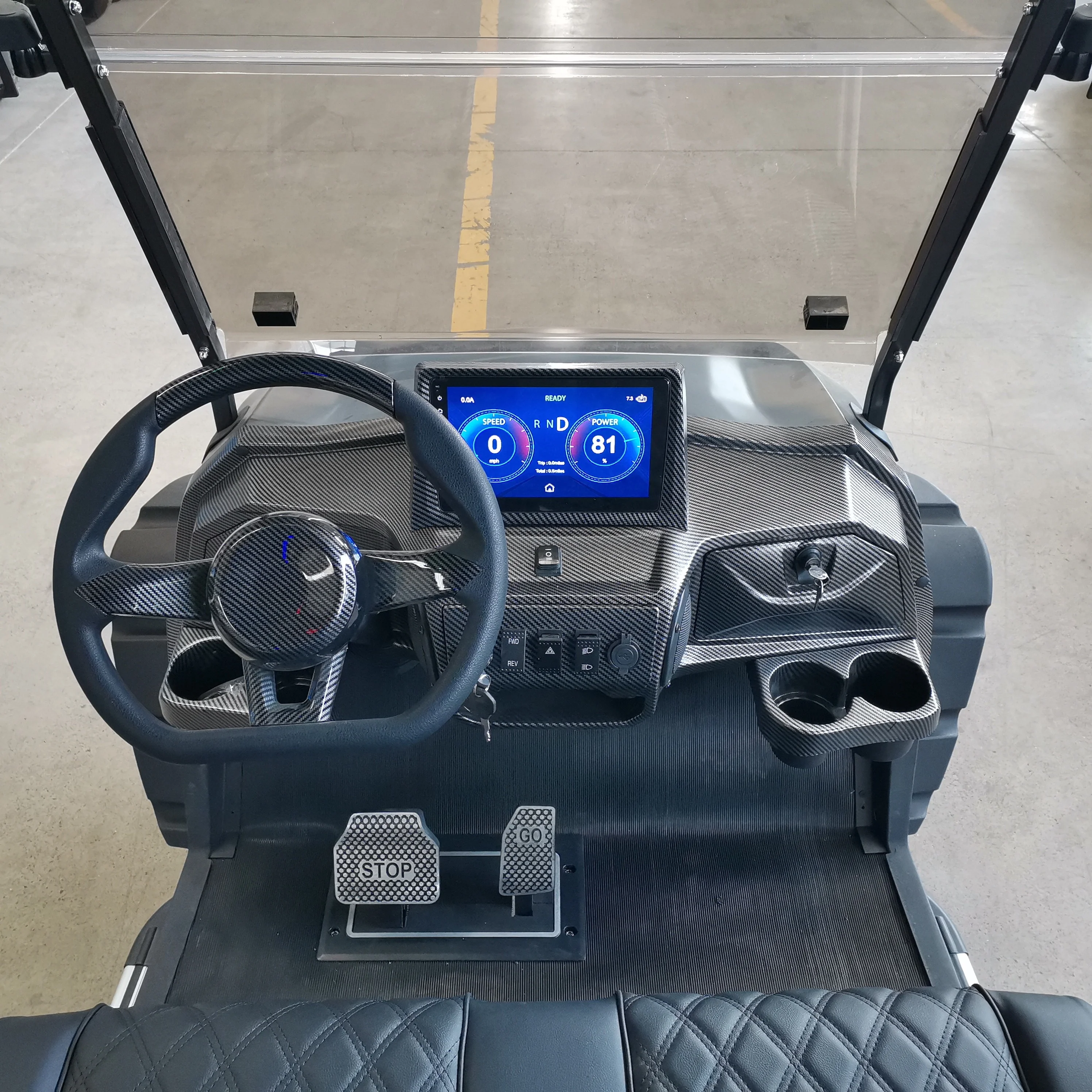 wholesalers China cargo utility vehicle 2 4 6 8 seat off-road scooter new design mini farm truck 2024 electric golf carts