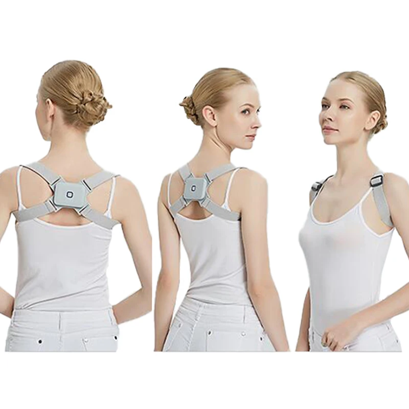Comfortable Intelligent Electronic Back Clavicle Sensor Vibration Adjustable Shoulder Straightener Smart Posture Corrector