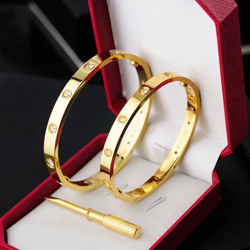 Fashion New arrival bangle quality stainless steel letter Bracelet  famous bangles bracelet women jewelry gift