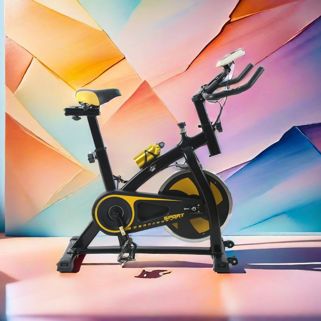 China Supplier Spinning Bike Gym Aluminum Alloy Pedal Magnetic Control Home Exercise Spinning Bikes