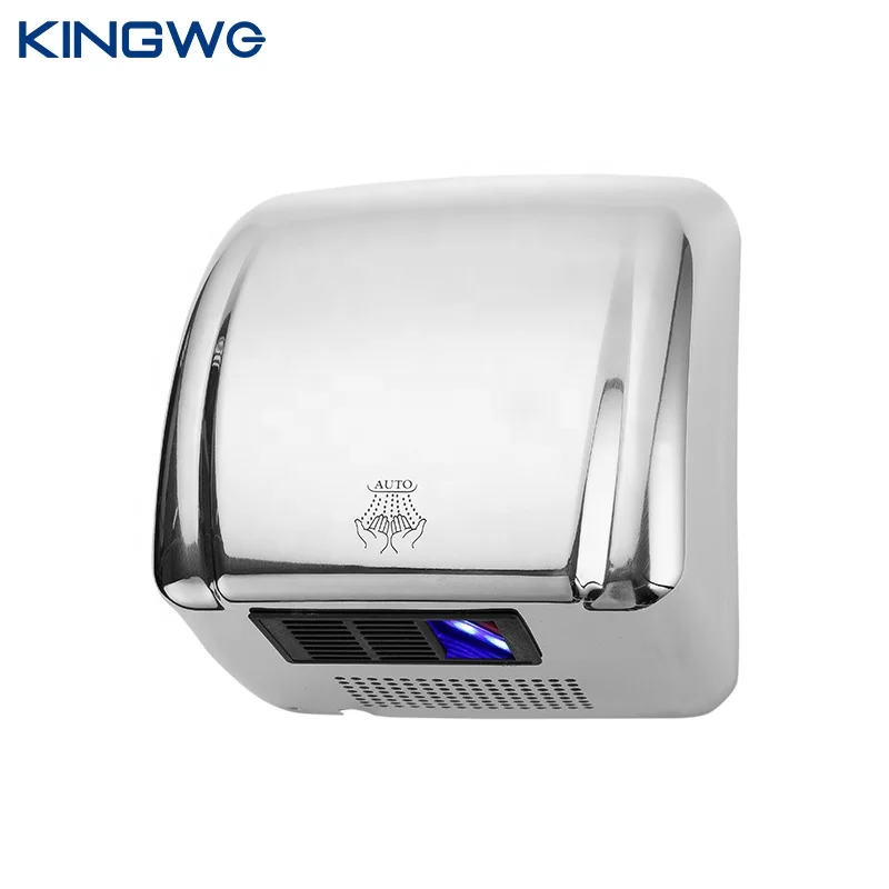 Factory Price Wholesale Sanitary Hotel Touchless Automatic Sensor Stainless Steel Hand Dryer