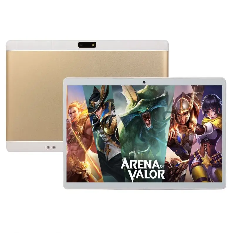 GMS 10 inches 2GB+32GB Quad core tablet pc wholesale 4G Android 8.0 tablet IPS screen Multi Touch G sensor