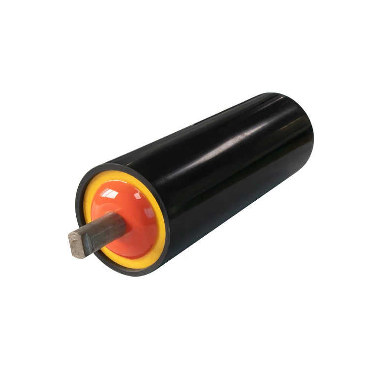 Оптовая продажа антикоррозийный UHMW-PE HDPE Резиновый обработанный инициативный Конвейерный ролик резиновый металлический композитный