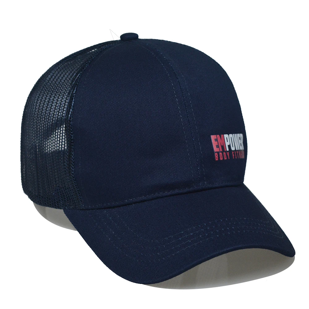Mesh Trucker Hat With Rope Custom Your Color Logo Cool Breathable Summer Mesh Hats Foam