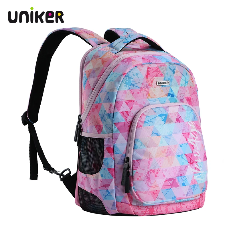 UNIKER индивидуальный 2021 клетчатый рюкзак с Mochilas Dama Pink