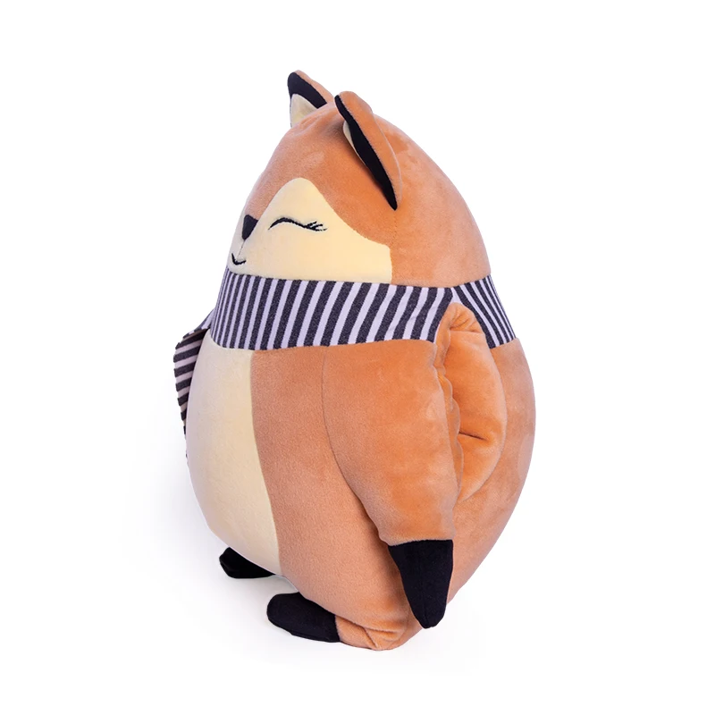 Bewalker 2 in 1  u shape pillow change plush toy Deformable Plush  Travel Pillow Animals Pillow Cartoon Headrest