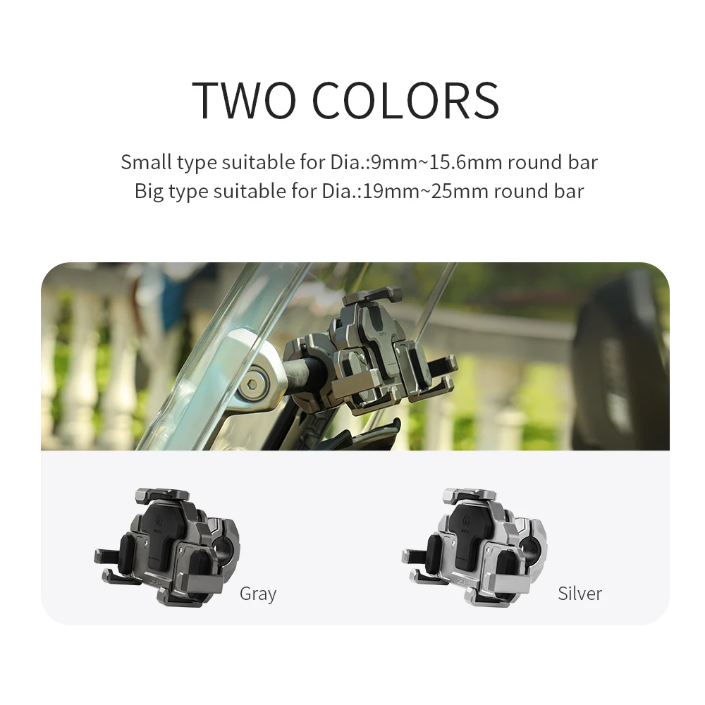 Cycling accessories  OSOPRO motorcycle cell phone holder metal CNC  crab mount