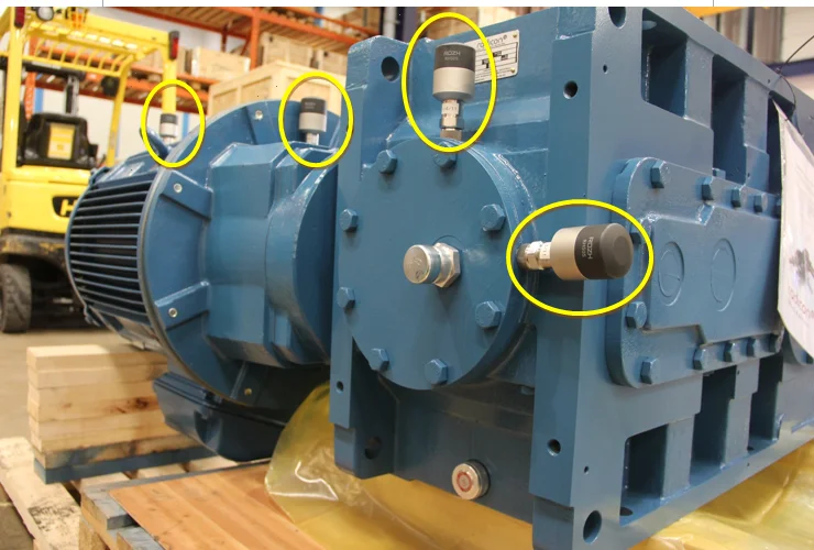 China Wireless Piezoelectric Industrial Accelerometer for Predictive Maintenance RH505