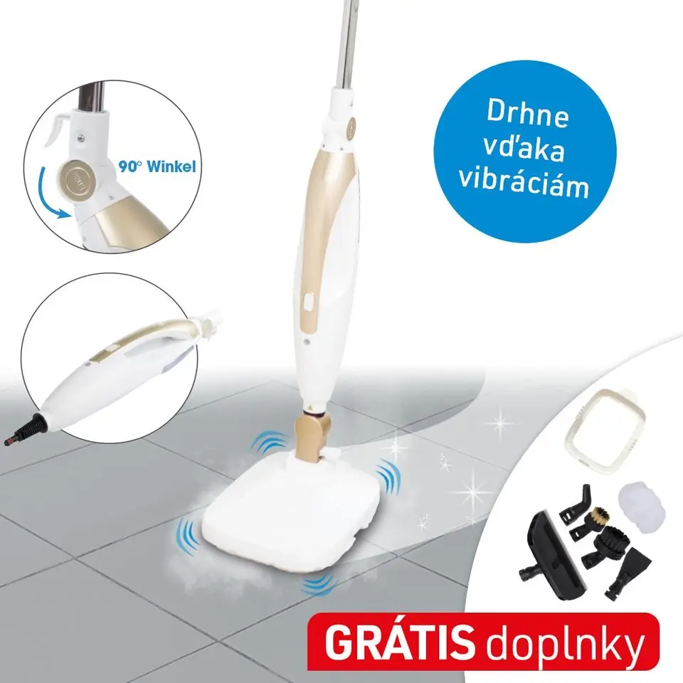 Multi-functional high pressure 10-in-1 vibration  power steam mops  cleaner steam mops cleaner X10