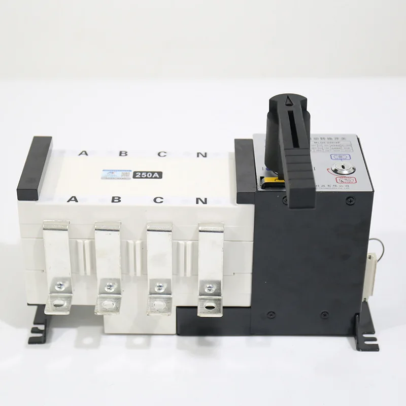 Mulang Electric dual power automatic transfer switch MLQ5-250/4P dual power switch transfer switch