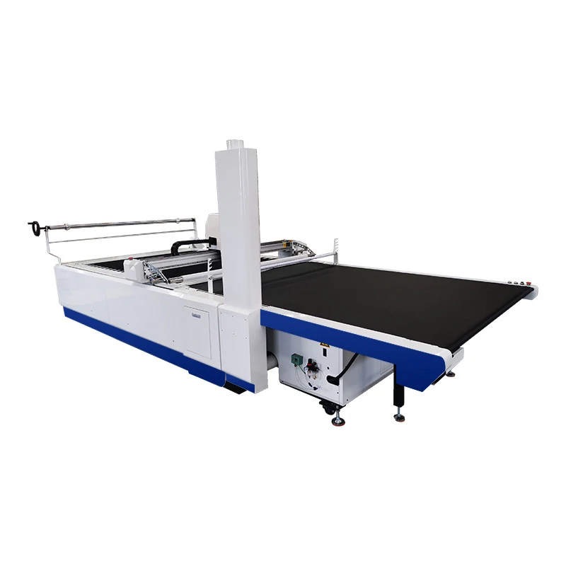 Multi Layers automatic Automatic Feeding  Textile Automatic Table Fabrics Digital Cutting Machine