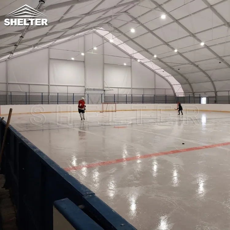 TFS 33 X 62m Carpa Para Pista De Hielo Ice Skating Rink Indoor Aluminium Sports Tent