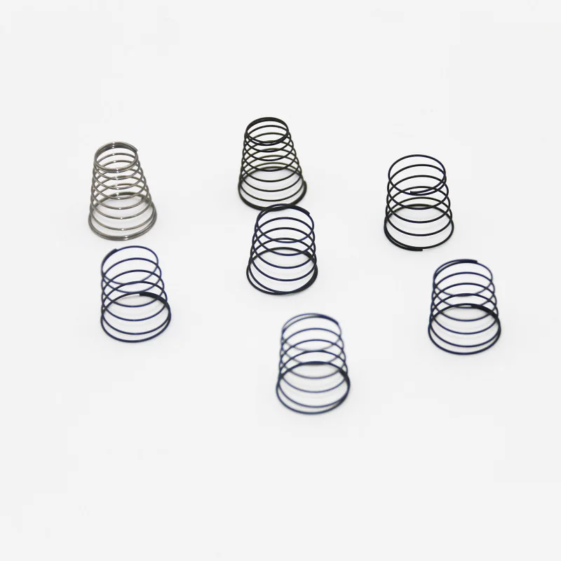 Industry carbon steel black coil compression spring pagoda spring